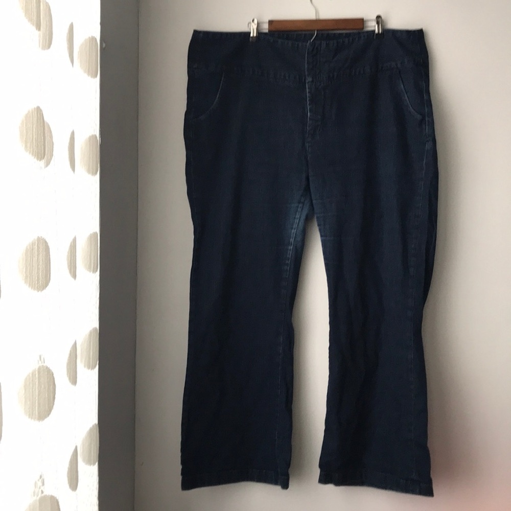 Flared leg jeans